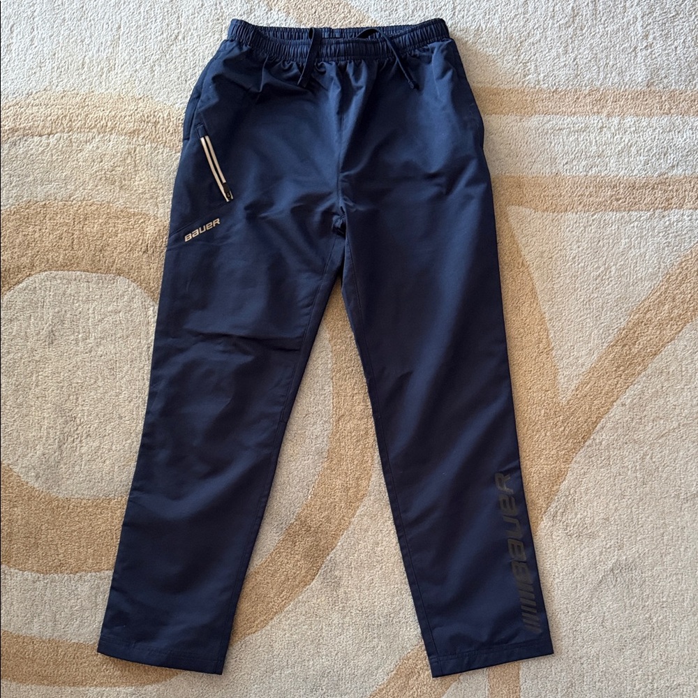 Bauer Hockey Navy Youth Skate Pants size XL